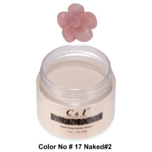 C&I Acrylic Powder> Color # 17> 3 D Nail Flower> Sculpting Nail Powder> 1.4 oz> 40 g