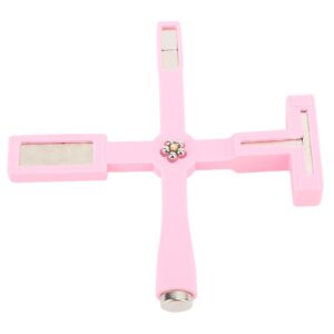 Strong Magnetic Force Cross Nail Magnet Pen>Unique Cross Shape for Nail Art Designs>Suitable for Salon and DIY Cross Nail Polish Magnet Wand Cross Nail Magnet Pen Magnetic Tool
