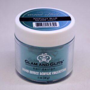 Glam Glits MOOD EFFECT ACRYLIC POWDER 1 oz Joyfully Blue ME1039