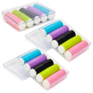 ERINGOGO 30Pcs Nail Art Sponge Tips for Dotting Pens Soft Durable Manicure Pen Replacements for Gel Nail Beauty Easy to Clean Reusable Sponge Heads