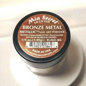 Mia Secret Professional Metallic Collection Acrylic Powder (Pick Your Color) (Bronze Metal)
