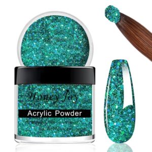 28g/box Color Acrylic Powder Professional Holographic Green Glitter Acrylic Nail French Manicure Powder for Nail Extension Acrylic Nail System>HJ-NAP017-No.44