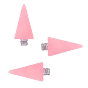 SKISUNO 3pcs Acrylic Dotting Pen Tip Manicure Pen Point Drill Bit Nail Art Tools for Diy Precision Nail Tool Rhinestones Picker Head