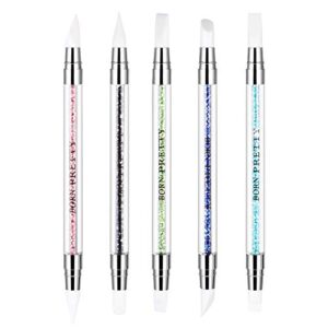 5pcs Nail Art Tools Nail Dotting Tool Painting Dotting Pen Dot Pen Gel Nail Kit Nail Art Brush