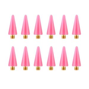 OIFEN 12 Replacement Wax Tips for Rhinestone Picker Tool (Pink)
