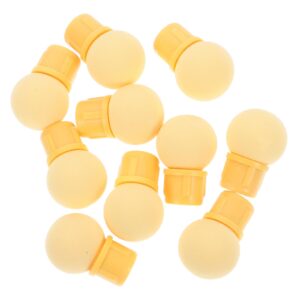 FRCOLOR Manicure Pen Tip 10 Pack Sponge Pen Tips for Sponge Nail Art Brushes Reusable Washable