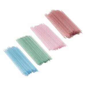 HAPINARY Nail Art Dotting Tool Set 400pcs Plastic Manicure Sticks Nail Dotting Tools for Nail Art Nail Sample Sticks Easy to Use