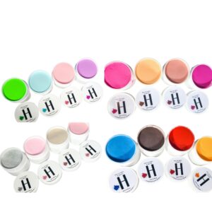 HOKAQ’s Colored Dip Acrylic Nail Powder Collections (Full Collection 16 pc> Spring Summer)