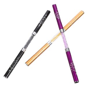 BIUDECO Manicure Pen Kit 3pcs Nail Art Drawing Pens Liner Brushes for Nail Art
