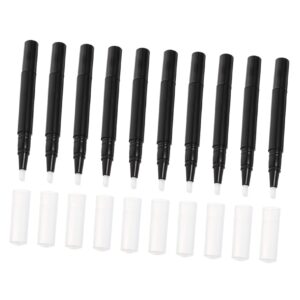 OSOLADY 2sets Empty Makeup Pen Twist Brush Pen Brush Refillable Beauty 10pcs*2