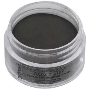 Artisan Color Acrylic Nail Powder | True Black – 0.5 oz