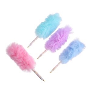 Balacoo Pen Tool 4pcs Hair Ball Drill Pen Self Made 5d Plush Diamond Pen Rhinestone Picker Tool