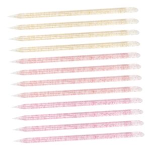 Healeved 300pcs Manicure Dotting Tool Kit Nail Art Pen 3 Packs Easy to Use Nail Cleaning Rods