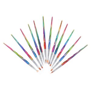 SOESFOUFU Professional Manicure and Pedicure Set Nail Brush Pen Nail Art Painting Pen Set