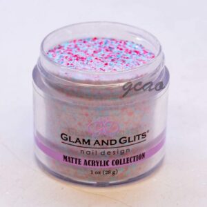 Glam Glits Acrylic Powder 1 oz Rainbow Spinkles MAT619