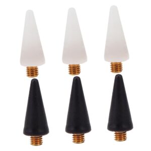 Didiseaon Professional Nail Art Tool 6pcs Rhinestone Picker Wax Tips for Nail Dotting Pen