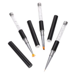 SKISUNO Nail Art Brush Set Manicure Painting Pen Decoracion De Kit Salon Supply Non-deformable Fiber Brush