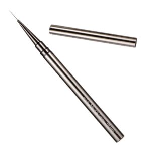 Gogogmee Nail Art Liner Brush Metal Tip Manicure Painting Pen Nail Art Tools for Home Professional Use Brush