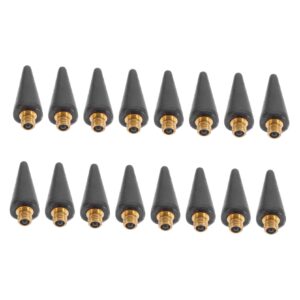 EXQUIMEUBLE 16Pcs Rhinestone Picker Head Replacement Tips for Nail Dotting Pen Easy to Use Wax Tips for Manicure Pen for DIY Nail Art for Professionals and Enthusiasts