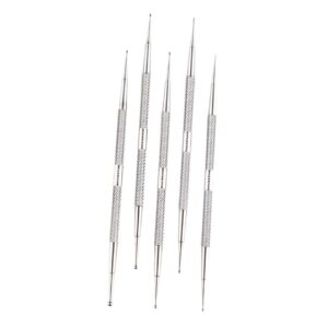 Outanaya 5pcs Manicure Drill Bit Pen for Nails Diamond Drill Tools Nail Art Pen Professional Manicure Salon Accessory
