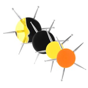 ELAYARD 4Pcs Manicure Dotting Tools Circular Dotting Pens for Nail Art DIY Nail Design Easy to Use Nail Painting Tools for Beginners and Artists Sturdy Dotting Pens