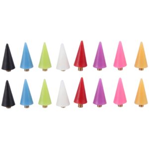Ruitutedianzi 16 Pieces Nail Rhinestones Picker Replacement Tips for Nail Dotting Pen to Pick Up Nail Gem Jewelry