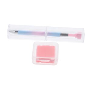 MUSISALY 1Set Rhinestone Picker Dotting Pen Kit Wax Pencil Tool for Nail Art Ergonomic Design for Easy Rhinestones Placement Natural Nails Durable Material Gradient