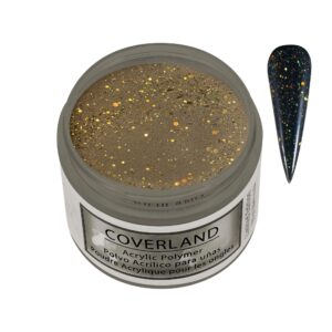 Tones Coverland Acrylic Powder ‘Orlon Stars’ – Limited Edition for Nail Design & Sculpting – Professional Supplies (1.5 Oz)