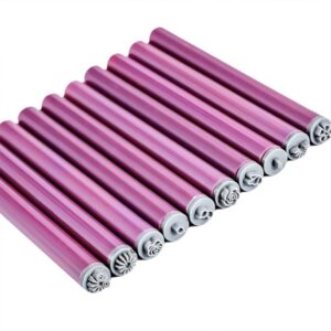 10 Pieces Nail Art Stamp Pen Set,Flower Style Nail Stamper Pens Silicone DIY Nail Stamping Tools for Women and Girls,Quick-Drying Nail Art Dotting Tool for Home Nail Art Design