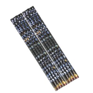 WANSUPYIN 2024 10 Pack Rhinestones Bead Picker Wax Resin Pencil Nail Art Dotting Tool Point Pen