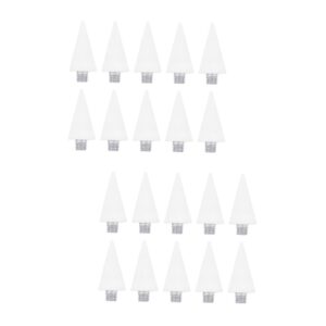 minkissy 2sets Rhinestone Dotting Pencil Set Nail Art Pen Heads Drill for Diy Manicure 10pcs*2