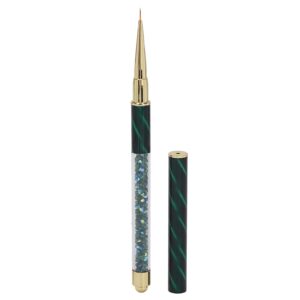 Manicure Liner Pen Nail Rhinestone Picker Dotting Pen Nail Art DIY Decoration Tool for Household Nail Shop (green)
