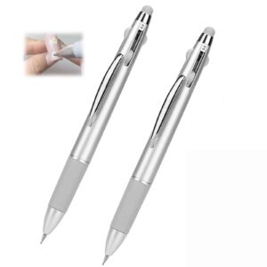 5 in 1 Nail Art Dotting Pen, Nail Dotting Pen Press Type 5 in 1, Versatile in Ballpoint Pen Press Type Dotting Tool Nail Art, For DIY Enthusiasts (2 pc)