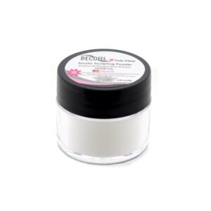 Adoro Decori Acrylic Sculpting Powder Truly Clear 0.25 oz