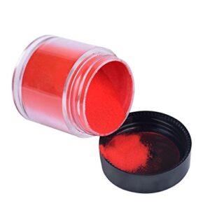 Manicure 18 Colors Powder Tips Acrylic Decoration Art Design Gel 3D Nail Press on Nail Stand (As shown> One Size)