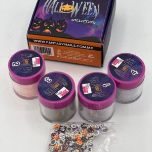 Fantasy Nails Make – Halloween Acrylic Powder – set of 4