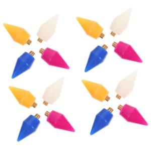 Healeved Diy Manual Activities Dotting Tool Nail Art Accessories 16pcs Rhinestones Picker Heads for Nail Art