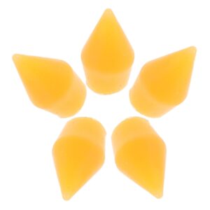 MERRYHAPY 5pcs Rhinestone Applicator Tool Nail Art Accessories Replacement Head Tips Wax for Bedazzling Pen