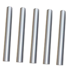 NOLITOY 5pcs Brush Pen Caps Zinc Alloy Brush Protectors Nail Art Brush Pen Topper Accessory