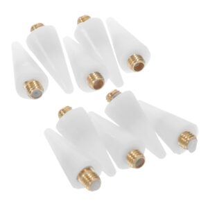 minkissy Nail Sculpting Tool Rhinestone Refill 10pcs Dot Pen Wax Tip for Nail Dotting Accessories Random Color