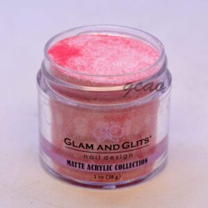 Glam Glits Acrylic Powder 1 oz Fuzzy Berry MAT648