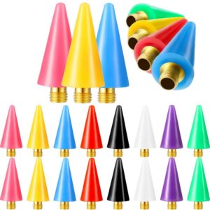 Lodokdre 16 Pieces Nail Rhinestones Picker Replacement Head Tips for Nail Dotting Pen to Nail Gem Jewelry