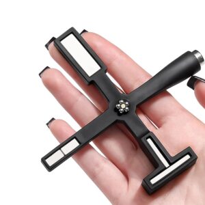 5-in-1 Cat Eye Magnetic Nail Art Tool for Cat Eye Gel Polish Multifunction Stick 3D Art Design Suitable for Nail Salon and Home DIY