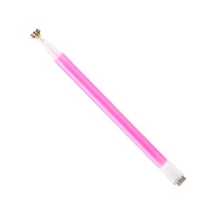Dual-ended Cat Eye Magnetic Stick;Nail Art Magnet Pen with Flower Strip Pattern; 3D Effect Nail Art UV Gel Manicure Magical Tool 1 Pcs