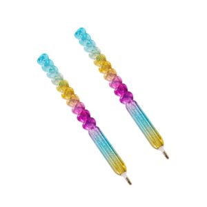 FRCOLOR Dotting Tools Single Headed Dotting Pen Plastic Nail Point Pen for Diamond Picture