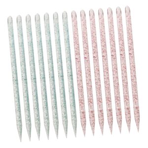 NOLITOY 200pcs Manicure Dotting Pens for Nail Art Dual-headed Nail Tools Dead Skin Pusher Abs Material Nail Kits for Diy