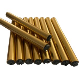 Walbest Nail Art Stamp Pen Set>4/6/10Pcs Nail Art Flower Stamping Pen>Nail Art Pen Nail Art Design Tools>Art Stamping Pen Diy Nail Art Tools,Dot Painting Tool Nail Art Graffiti DIY Golden 10 pcs