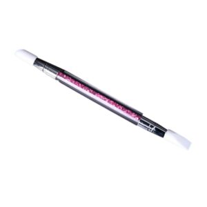 NOLITOY Nail Art Sculpture Pen Silicone Head Acrylic Nail Art Tool Manicure Set