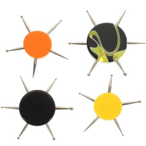 SaditY 4pcs Nail Dotting Pen Circular Nail Dotting Tools Manicure Painting Tool Nail Art Tip Dot Paint Manicure Kit for Nail Salon Home DIY