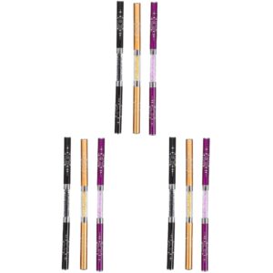 minkissy 9 pcs nail art pen manicure art brush pinceles para uñas acrilicas miniature nail art painting pen manicure paint brush nail coloring brush double head plastic detail brush
